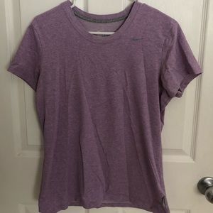 LAVENDER NIKE ATHLETIC TOP